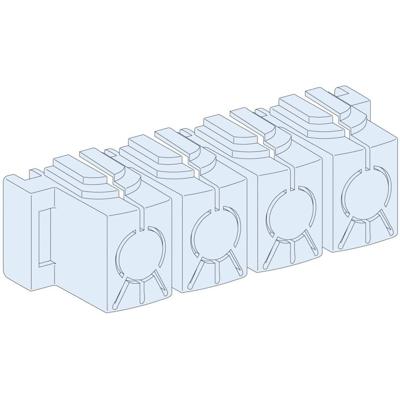 Schneider Electric PrismaSeT-P, Linergy BW, verzamelrailverbindingsafdekking, (8 stuks) 1 stuk(s)