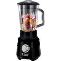 Blender - RUSSELL HOBBS - Matzwart 24722-56 - 650 W - Matzwart - Glazen kom van 1,5 liter - 2 snelheden + pulsstand