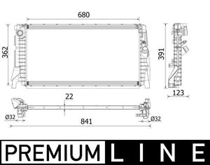 Radiateur CR2279000P