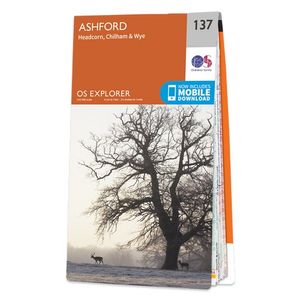 Wandelkaart - Topografische kaart 137 OS Explorer Map Ashford | Ordnan