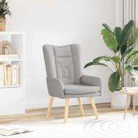 Fauteuil Wolkengrijs 63 x 67 x 94 cm Sherpa Stof