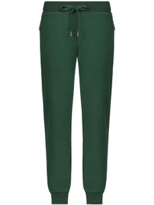 Dolce & Gabbana pantalon de jogging à lien de resserrage - Vert