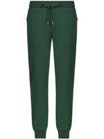 Dolce & Gabbana pantalon de jogging à lien de resserrage - Vert - thumbnail