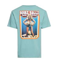 King Kerosin Boobs & Balls Shirt Lake Blue-L