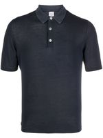 Eleventy polo à manches courtes - Bleu