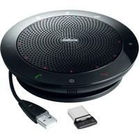 Jabra Speak 510+ MS (inkl. Link 370 Mini USB Adapter) Conferentieluidspreker Bluetooth, USB-A 2.0 Zwart
