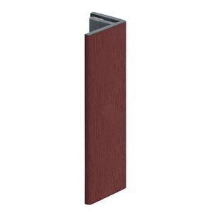 Keralit eindprofiel 17 mm Wijnrood (2806)