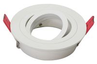 LED inbouwspot kantelbaar wit voor 50mm lamp 148-557 92mm gatmaat 80mm