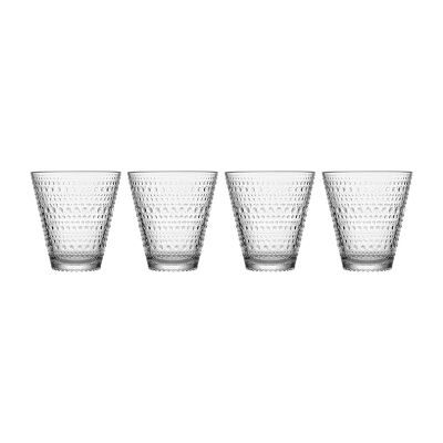 Iittala Kastehelmi Glas 30 cl helder 4 stuks
