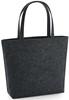 Atlantis BG721 Felt Shopper - Charcoal-Melange - 49 x 39 x 13,5 cm