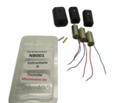micromotor NB001 motor ombouwset voor Brawa 1151 containerterminal met 3 motoren