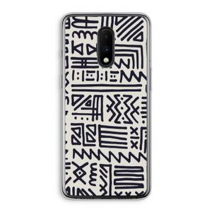 Marrakech print: OnePlus 7 Transparant Hoesje