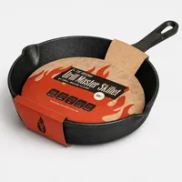 Grill master gietijzere pan met handvatten 20 cm