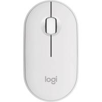 Logitech Pebble Mouse 2 M350s Muis Bluetooth Optisch Wit 3 Toetsen 400 dpi, 4000 dpi Geïntegreerd scrollwiel