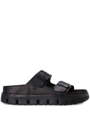 Birkenstock claquettes Arizona à boucle - Noir