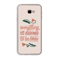 Optimistic flower girl: Samsung Galaxy J4 Plus Transparant Hoesje