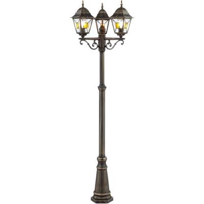 Janel Outdoor Lamp, Dore Black, E27 Max 3X60W, bol niet inbegrepen