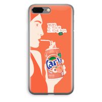 Peach please!: iPhone 8 Plus Transparant Hoesje