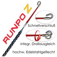 Trekkous trekhaak 4-6mm M6 20272 Runpo