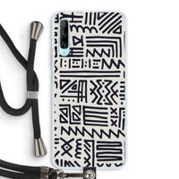 Marrakech print: Huawei P Smart Pro Transparant Hoesje met koord