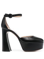 Gianvito Rossi escarpins Holly D'Orsay à plateforme - Noir