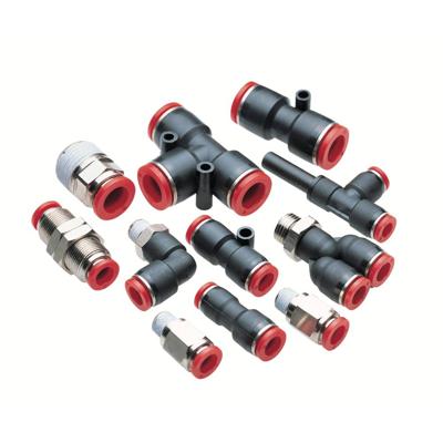 IMI NORGREN Connector C012A1018 Buis-Ø: 10 mm Afm. schroefdraad: R1/8 1 stuk(s)