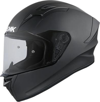 SMK Stellar Solid, Integraalhelm, Mat zwart