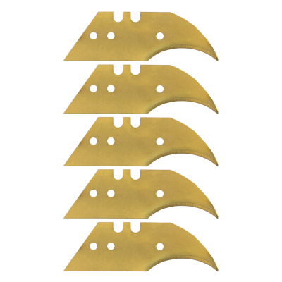Wolfcraft Professionele sikkelmessen | TiN-coating | + box | 5 stuks - 4174000