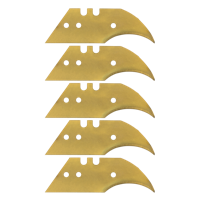 Wolfcraft Professionele sikkelmessen | TiN-coating | + box | 5 stuks - 4174000