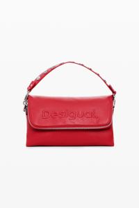 Half logo schoudertas - RED - U