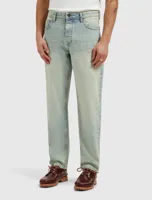 Pure Path The Aiden Jeans W1653 Heren Blauw/Groen - Maat 34 - Kleur: GroenBlauw | Soccerfanshop