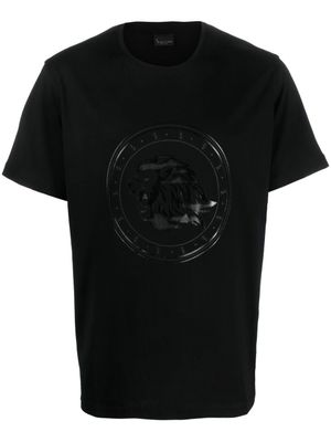 Billionaire t-shirt à logo floqué - Noir