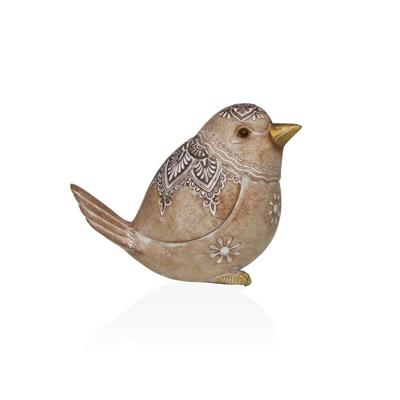 Decoratieve figuren Versa Vogel 6,5 X 9,5 X 12,5 CM