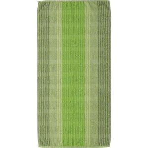 Cawö Cawö Cashmere Streifen Badlaken Kiwi 80x150