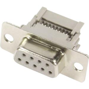 Harting 09 66 118 7500 D-sub female connector 180 ° Aantal polen: 9 Snijklem 1 stuk(s)