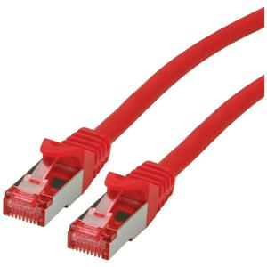 ROLINE patchkabel Cat.6 S/FTP (PiMF), componentniveau, LSOH, rood, 5 m