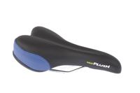Velo zadel sport zwart/blauw, uni