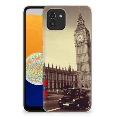 Samsung Galaxy A03 | Silliconen Back Cover | Londen