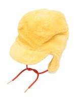 Mini Rodini casquette à nouer - Jaune Mini Rodini casquette à nouer - Jaune