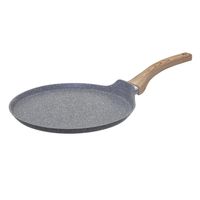 Pannenkoekenpan - Alle kookplaten geschikt - grijs - dia 28 cm   -
