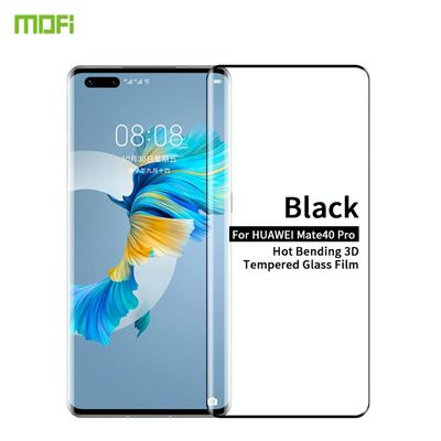 Voor Huawei Mate 40 Pro MOFI 9H 3D Explosiebestendig thermisch buigend volledig glas (zwart)