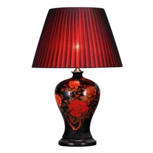 Fine Asianliving Chinese Tafellamp met Kap Keramiek