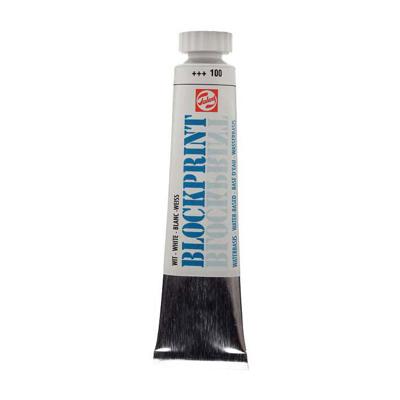Talens blockprint tube 20ml wit 100