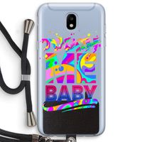 Touch Me: Samsung Galaxy J5 (2017) Transparant Hoesje met koord