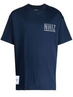 izzue x Neighborhood t-shirt à logo imprimé - Bleu