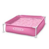 Intex 57172NP Wet Set Collection Mini Frame Pool 122x122 cm Roze