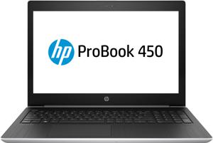 HP ProBook 450 G5 Laptop 39,6 cm (15.6") Full HD Intel® Core™ i5 i5-8250U 8 GB DDR4-SDRAM 256 GB SSD Wi-Fi 5 (802.11ac) Windows 10 Pro Zilver