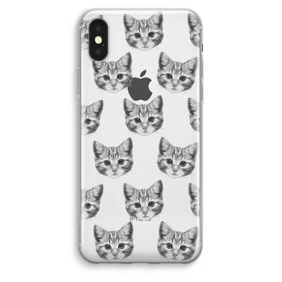 Kitten: iPhone XS Max Transparant Hoesje