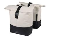Basil Tas cove dubbel wit/zwart | 32l