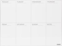 Desq magnetische weekplanner ft 45 X 60 cm